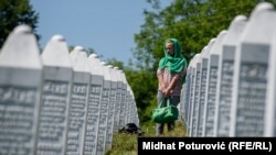 Memorijalni centar Potočari u Srebrenici u kojem su sahranjeni posmrtni ostaci žrtava genocida