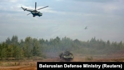 Військові навчання «Захід-2017» у Білорусі, 14 вересня 2017 року