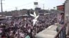 په خیبر کې د "امن پاڅون" په نوم جلسه کې زرګونه کسانو ګډون کړی 