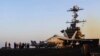 Lansiranje aviona sa američkog nosača USS Harry S. Truman u Crvenom moru prije zračnih napada u Sani, Jemen, 15. marta.