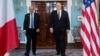 Госсекретарь США Майк Помпео и министр иностранных дел Франции Жан-Ив Ле Дриан
