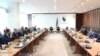 Članovi Interresorne radne grupe za izmjenu izbornog zakonodavstva BiH na sastanku s predstavnicima ODIHR-a , Sarajevo, 15. februar 2022