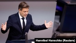 Njemački ministar ekonomije Robert Habeck, 13. januar 2022