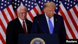 Президент США Дональд Трамп і віцепрезидент Майк Пенс