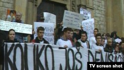 Protesti u Sarajevu protiv nasilja i tiranije