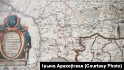 Радзівілаўская мапа, надрукаваная на лацінскай мове ў Амстэрдаме ў 1631 годзе 