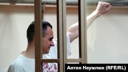 Олег Сенцов у російському суді (архівне фото)