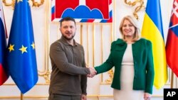 Зузана Чапутова і Володимир Зеленський, Братислава, 7 липня 2023 року