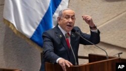 د اسراييلو وزيراعظم بنيامين نتنياهو - پخوانی انځور 