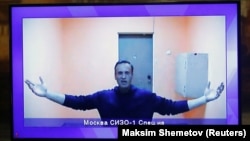 Навальний брав участь у засіданні через відеоконференцію