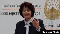 Министерката за култура Ирена Стефоска